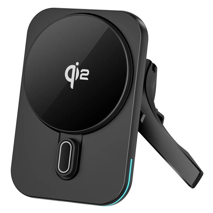 WIWU CH-323 Qi2 MAGO Wireless Car Mount Charger Vehicle Air Vent Phone Holder - 3