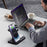 B-18C 3 in 1 Wireless Charger 15W Fast Charging Station Charger Stand for Apple Watch, Iphone, AirPods - Black - 5