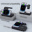 B-18C 3 in 1 Wireless Charger 15W Fast Charging Station Charger Stand for Apple Watch, Iphone, AirPods - Black - 7
