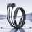 AWEI W23 1.2m Type-C to Type-C + iP + Wireless Charger for Apple Watch 3-in-1 Charging Cable - Black - 2