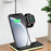 E6 4-in-1 15W Wireless Charger Phone Watch Earphone Charging Stand Night Light - White - 3