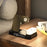 A37 3 in 1 Foldable Phone Watch Earphone 15W Wireless Charger Digital Clock RGB LED Night Light - Black - 3