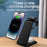 E8 3-in-1 15W Wireless Charger Phone Watch Earphone Desktop Charging Stand - White - 3