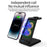 E8 3-in-1 15W Wireless Charger Phone Watch Earphone Desktop Charging Stand - White - 4