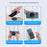 C12 Type-C Cable Round Magnetic Wireless Charger Phone Charging Pad - Black - 6