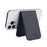 FLD-F5 3-in-1 Magnetic Wireless Charger Foldable Card Bag Mobile Phone Holder - Black - 4
