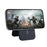 FLD-F5 3-in-1 Magnetic Wireless Charger Foldable Card Bag Mobile Phone Holder - Black - 5