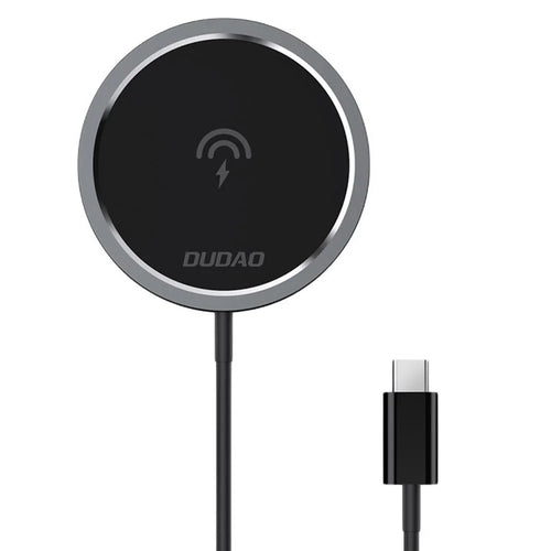 DUDAO A12XS Aluminum Alloy 15W Magnetic Wireless Charger for iPhone - 1