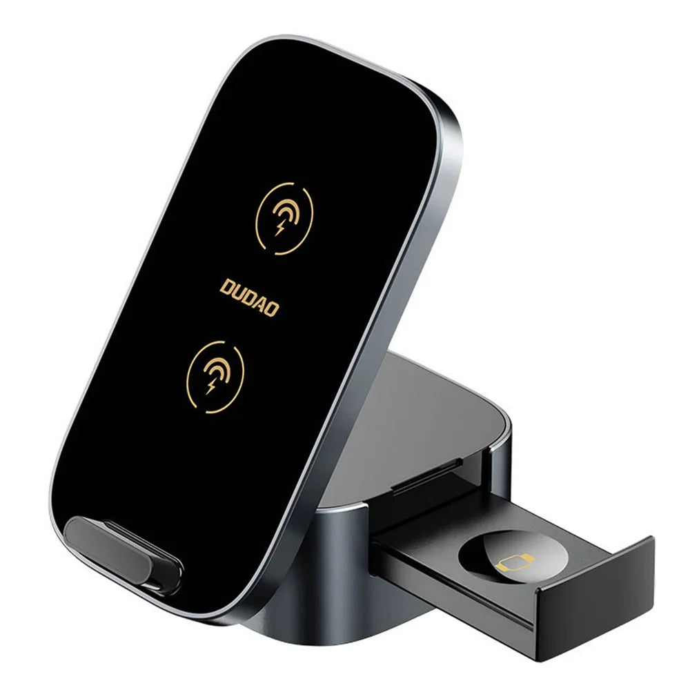 DUDAO A11Pro+ 3-in-1 Wireless Charger Phone Watch Earphone Desktop Charging Stand - 1