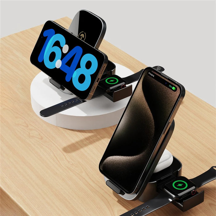 DUDAO A11Pro+ 3-in-1 Wireless Charger Phone Watch Earphone Desktop Charging Stand - 3