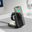 HT-541 Multifunctional Foldable 15W Wireless Phone Charger for Earbuds, Apple Watch Series - Black - 7