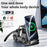 G63 6-in-1 Car Shape 15W Desktop Wireless Charger Bluetooth-compatible Speaker Clock Atmosphere Light - Grey - 7