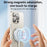 YESIDO DS24 QI2 Round Magnetic Wireless Charger Phone Type-C Cable Charging Pad - 2