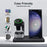 B732 3-in-1 Wireless Charger Phone Earphone Watch Charging Stand - Black / For Samsung - 3