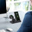B732 3-in-1 Wireless Charger Phone Earphone Watch Charging Stand - Black / For Samsung - 4