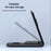 M2 Foldable 3-in-1 Phone Stand Magnetic Wireless Charger With Built-In Type-C Cable 15W Fast Charging - Black - 4