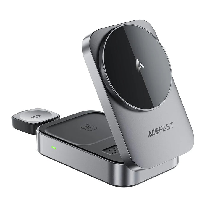 ACEFAST E22 3 in 1 Desktop Wireless Charger Foldable Charging Stand - 2