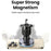 UGREEN 35029 15W Car Magnetic Wireless Charger for iPhone 16 -12 Series Phone Charging Stand - 7