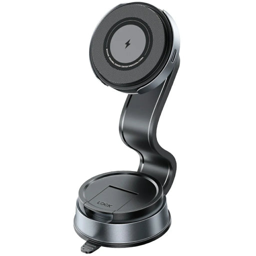 WEKOME WP-U209 Car Suction Cup Charger 15W Rotatable Magnetic Wireless Charging Phone Holder - 1