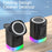 T15 3 in 1 Foldable Wireless Charger Magnetic Charging Station for iPhone  /  AirPods  /  Apple Watch - Black - 5