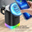 T15 3 in 1 Foldable Wireless Charger Magnetic Charging Station for iPhone  /  AirPods  /  Apple Watch - Black - 6