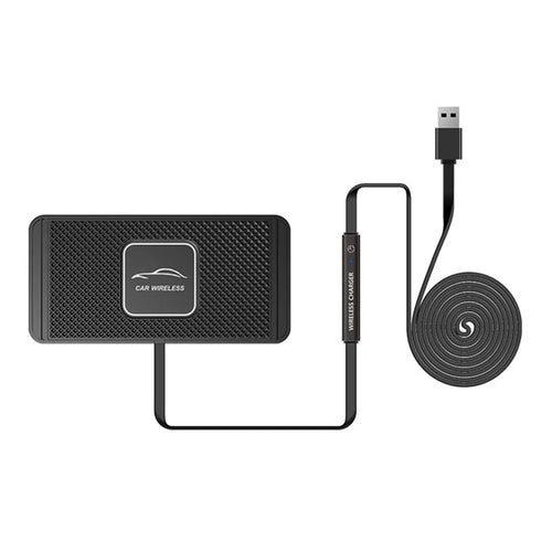 C1 Wireless Car Charger Dashboard Non Slip 15W Fast Charging Pad - 1