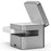 M35 Qi2 3 in 1 Wireless Charging Station Magnetic Aluminum Alloy Charger for Iphone / Apple Watch / Airpods - Silver - 2