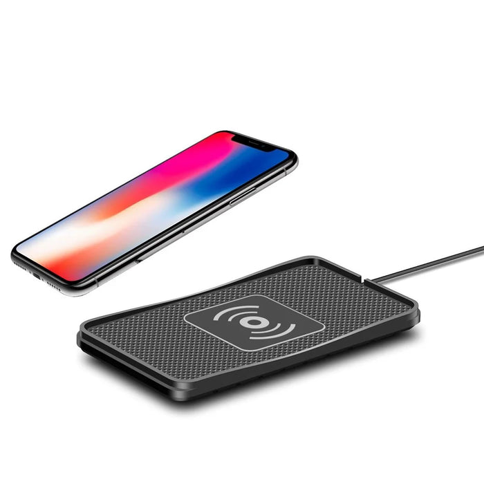 D3 20W Car Wireless Charger with 1m Cable Fast Charging Anti Slip Silicone Pad for Vehicles - USB Plug - 3