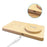 TH05 Ultra Thin 3 In 1 Wooden Wireless Charger 15W Fast Charging Dock for Phone / Earbuds / Watch - 5