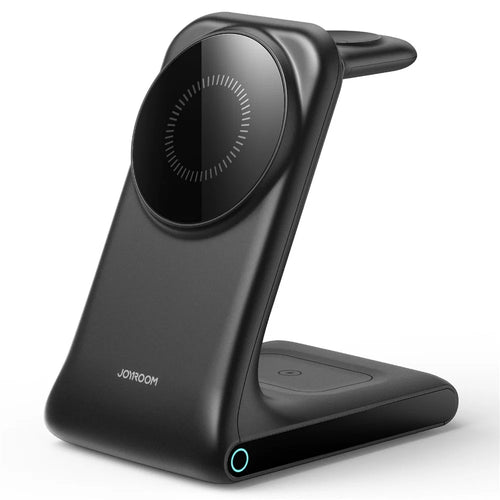 JOYROOM JR-W15 3 in 1 Magnetic Desktop Wireless Charger for iPhone / Apple Watch / Airpods 15W Charging Stand - 1