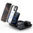 3 in 1 Folding Desktop Phone Wireless Charger for Smartwatch / Earbuds Charging Station with Silicone Cable Tie - 1
