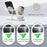 T256 15W Magnetic Wireless Charging Station Phone Watch Earphone Charging Dock with Night Light - White - 4