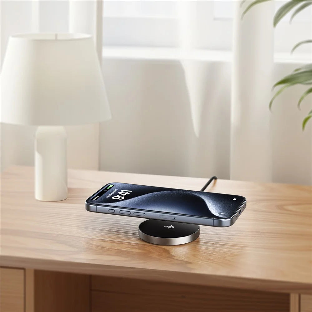 ACEFAST E24 QI2 Desktop Magnetic Wireless Charging Pad Phone Charger with Type-C Cable - 4