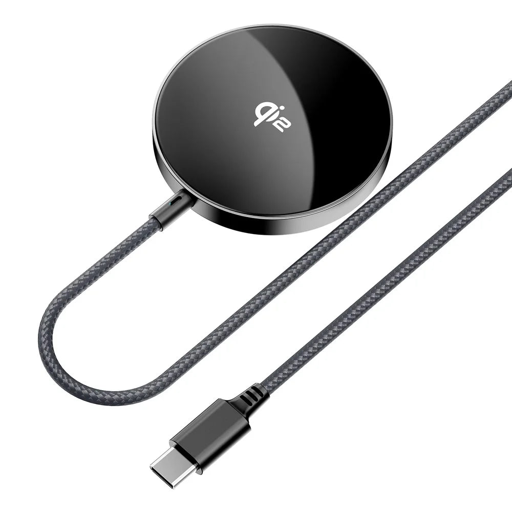 ACEFAST E24 QI2 Desktop Magnetic Wireless Charging Pad Phone Charger with Type-C Cable - 5