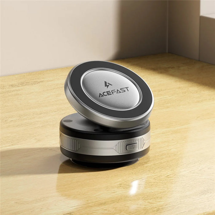 ACEFAST E29 Car Dashboard Windshield Desktop Electric Suction Cup Magnetic Wireless Charger Phone Stand - 2