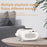 H39 Multifunction Alarm Clock TWS Bluetooth-Compatible Speaker 15W Wireless Charger with Ambient Light - White - 7