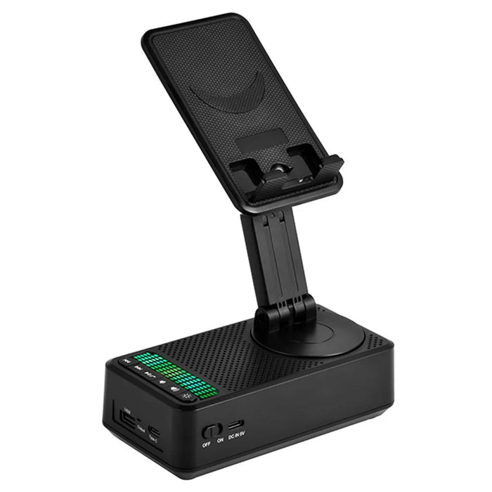 F26 Portable Foldable Phone Stand Bluetooth-Compatible Speaker 5000mAh Power Bank - 2