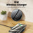 TOOCKI TQ-WL01 Wireless Charger 15W Ultra Thin Portable Desktop Fast Charging Pad - 6
