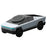 15W Car Shape 3 in 1 Wireless Charging Station Qi2 Desktop Charger for Earphone / Watch / Phone - Silver - 1