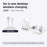 T60 Wireless Charging Station for Phone Watch Earbuds Magnetic Desktop Charger with Time Display - 3
