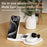 T60 Wireless Charging Station for Phone Watch Earbuds Magnetic Desktop Charger with Time Display - 6