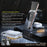 WEKOME WP-U180 Tonayn Qi2 3 in 1 Foldable Wireless Charger 15W Fast Charging for Phone Smartwatch Earbuds - Silver - 2