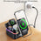 YESIDO DS38 65W Magnetic Wireless Charging Station for Phone / Watch / Earbuds Digital Clock with Retractable Type C Cable - 6