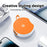 B-31 15W Wireless Charger Portable Fast Charging Dock Built In 100cm Retractable USB-C Cable - Orange - 5