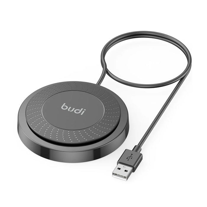 BUDI WL3000B Wireless Charger 15W Fast Charging Portable Phone Charging Pad - 1