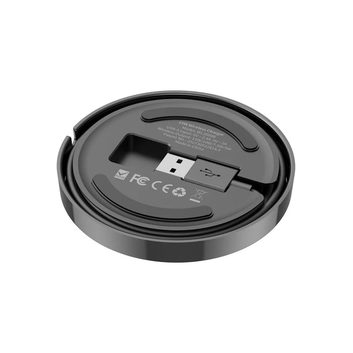 BUDI WL3000B Wireless Charger 15W Fast Charging Portable Phone Charging Pad - 3