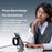 ESSAGER 2 in 1 Qi2 Desktop Magnetic Wireless Charger with Foldable Stand 15W Fast Charging Station - 6