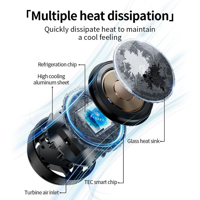 C09PRO Multifunction Qi2.2 25W Fast Charging Magnetic Wireless Charger Cooling Stand Bluetooth-compatible Speaker - Black - 4