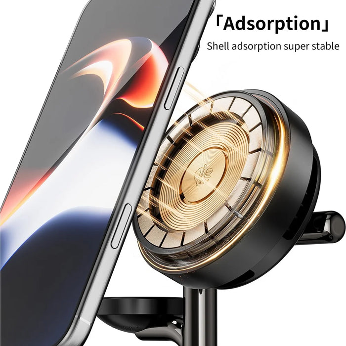 C09PRO Multifunction Qi2.2 25W Fast Charging Magnetic Wireless Charger Cooling Stand Bluetooth-compatible Speaker - Black - 7