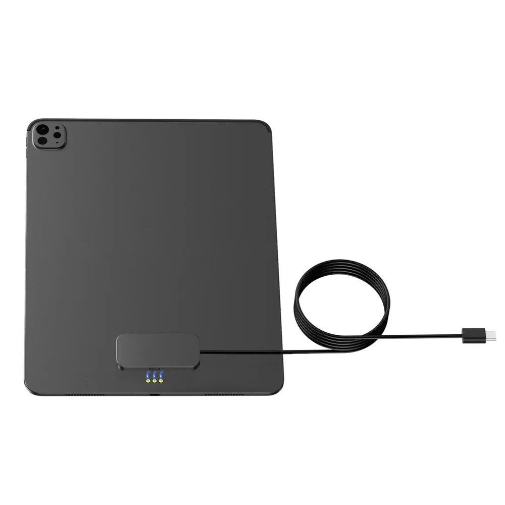 Magnetic Wireless Charger for iPad Air 11 (2025) / (2024) / Air (2022) / (2020) / Pro 11 (2022) / (2021) / (2020) / (2018) Fast Charging Pad with USB-C Cable Smart Connector - 2